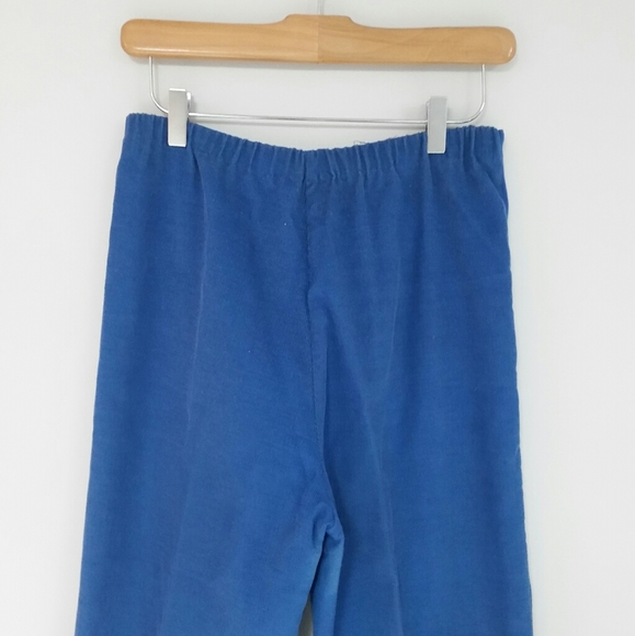 Maternity Blue Corduroy Pants Vintage - Picture 3 of 9